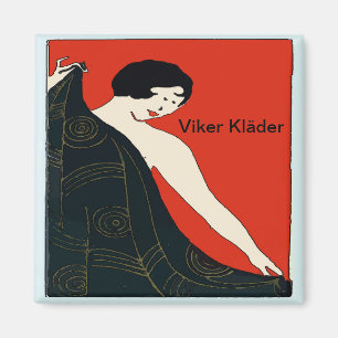 Imán Viker kläder, Ropa plegable, cambiar texto