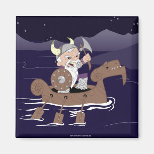 Imán Viking enojado