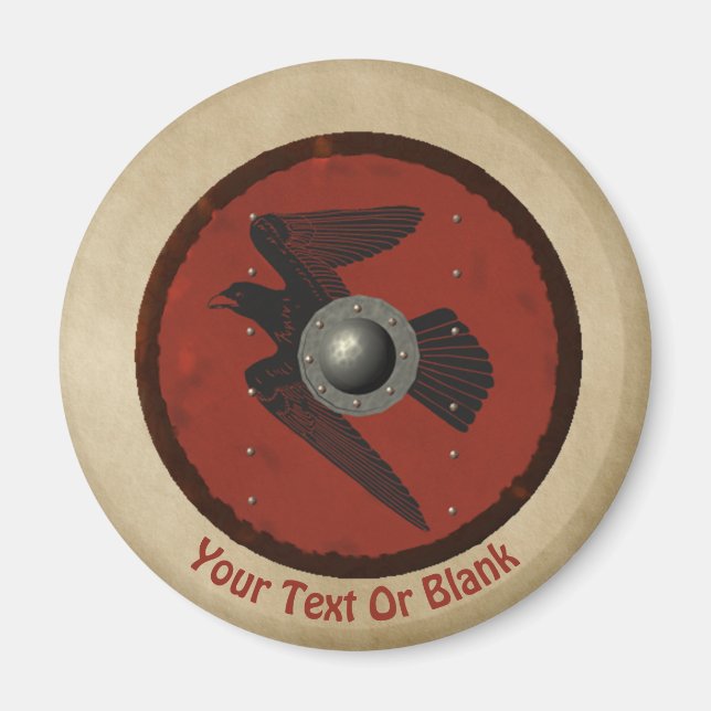 Imán Viking Raven Shield (Frente)