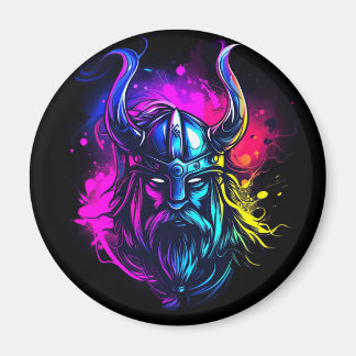 Imán Vikings Neon