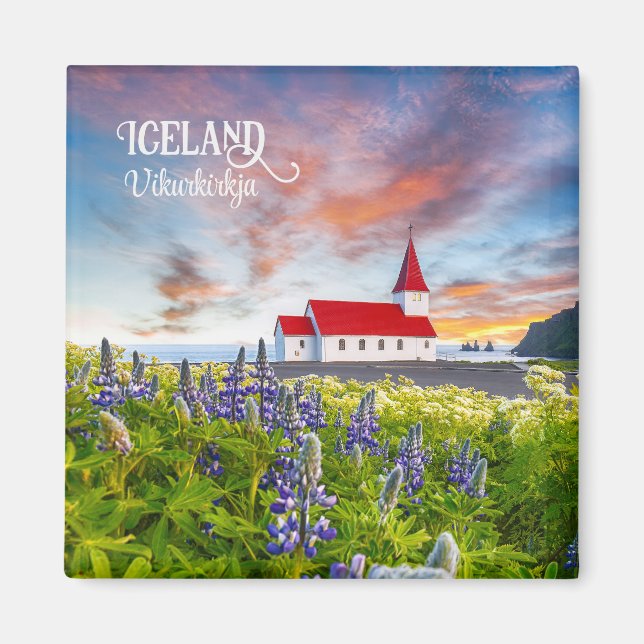 Imán Vikurkirkja, Islandia (Frente)