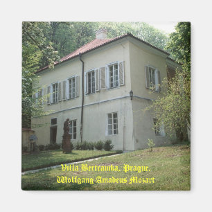 Imán Villa Bertramka-Mozart-Praga