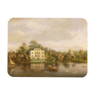 Imán Villa de papa, Twickenham, c.1765 (aceite en lona)