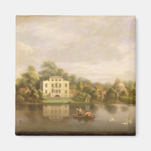 Imán Villa de papa, Twickenham, c.1765 (aceite en lona)