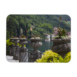 Imán Villa Monastero, jardines y lago, Varenna,