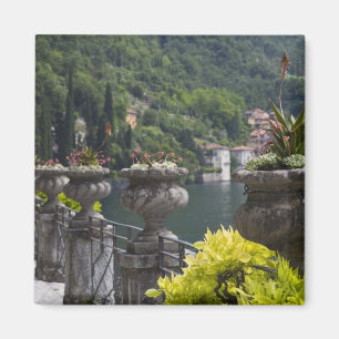 Imán Villa Monastero, jardines y lago, Varenna,