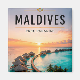 Imán 🏝️ Villa sobre el agua en Maldivas Paraíso Modern