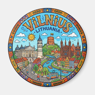Imán Vilnius Ciudad Vieja Lituania