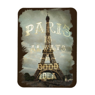 Imán Viñage Paris Eiffel Tower Magnet