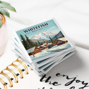 Imán Viñage Whitefish Montana