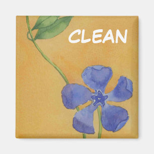 Imán "Vinca" Dish Washer Status Floral Magnet