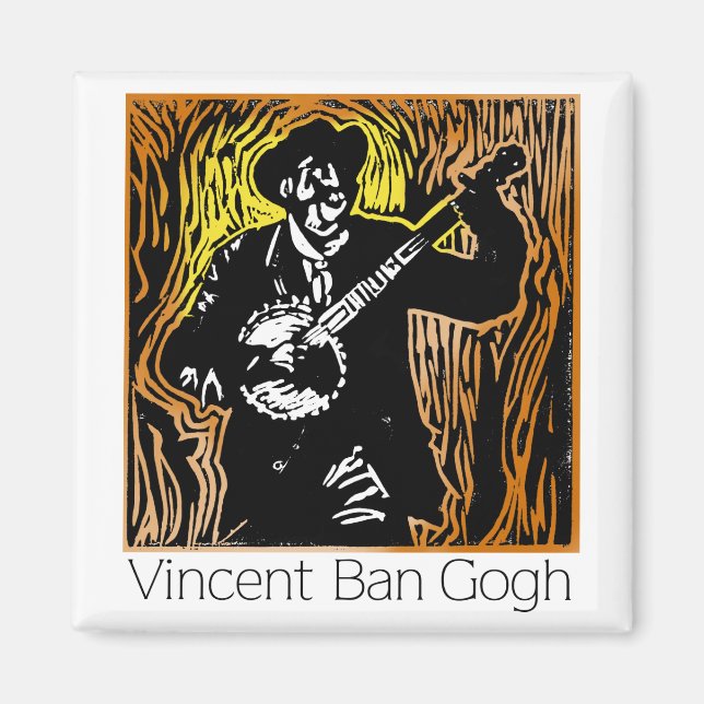Imán Vincent Ban Gogh Magnet (Frente)