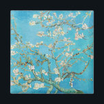 Imán Vincent van Gogh - Almond Blossom<br><div class="desc">Florecimiento de almendras / Ramas con flores de almendra - Vincent van Gogh,  aceite sobre lienzo,  1890</div>