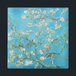 Imán Vincent van Gogh - Almond Blossom<br><div class="desc">Florecimiento de almendras / Ramas con flores de almendra - Vincent van Gogh,  aceite sobre lienzo,  1890</div>