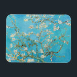 Imán Vincent van Gogh - Almond Blossom<br><div class="desc">Florecimiento de almendras / Ramas con flores de almendra - Vincent van Gogh,  aceite sobre lienzo,  1890</div>