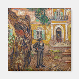 Imán Vincent Van Gogh - Asilo de Saint-Paul en Saint-Re