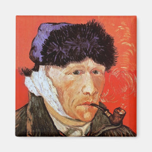 Imán Vincent Van Gogh - Autoretrato Con Oreja Envenenad