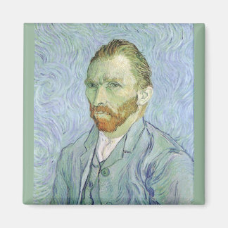 Imán Vincent van Gogh - Autoretrato Van Gogh en azul