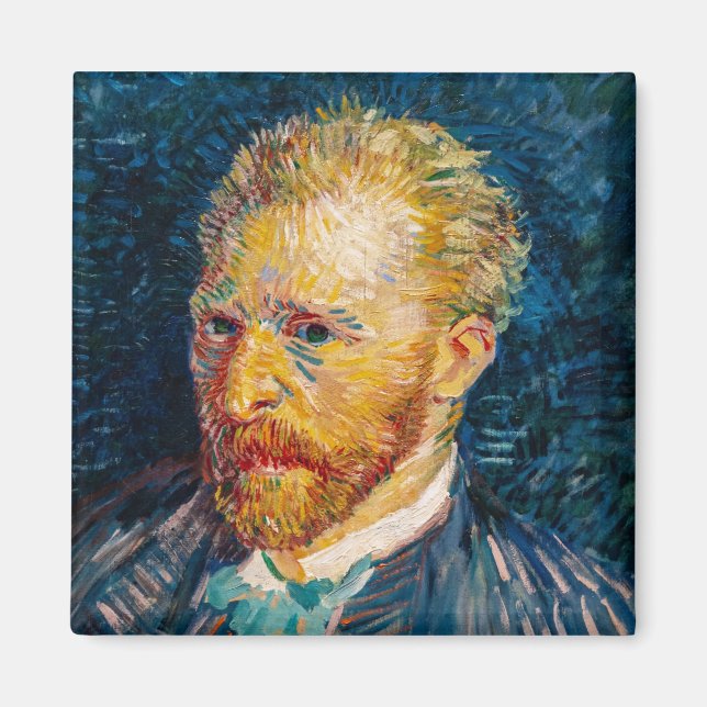 Imán Vincent Van Gogh - Autorretrato (Frente)