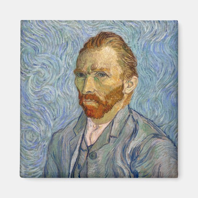 Imán Vincent Van Gogh - Autorretrato (Frente)