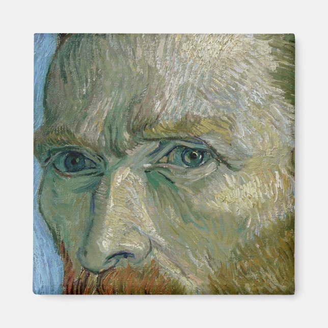Imán Vincent van Gogh | Autorretrato, 1889 (Frente)