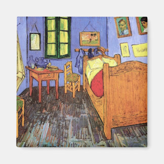Imán Vincent Van Gogh - Bedroom In Arles Fine Art
