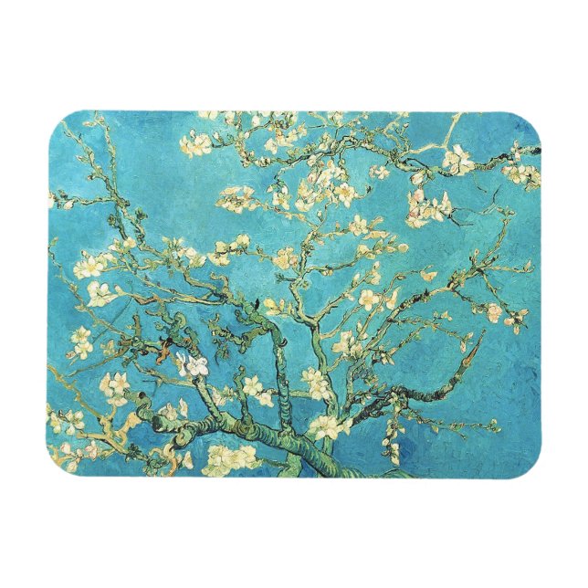 Imán Vincent van Gogh Blossomong Almond Tree (Horizontal)