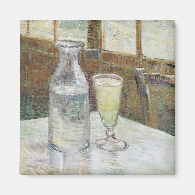 Imán Vincent Van Gogh Cafe Table with Absinthe (Frente)