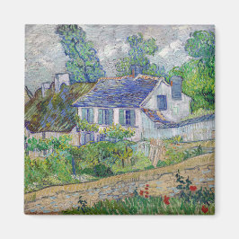 Imán Vincent van Gogh - Casas en Auvers