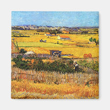 Vincent Van Gogh - Cosecha en La Crau Arte Fino