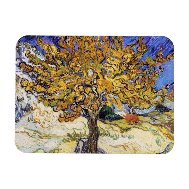 Imán Vincent van Gogh - El árbol de las moras (Horizontal)