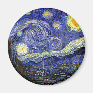 Imán Vincent Van Gogh - El Bella Artes de la Noche Star