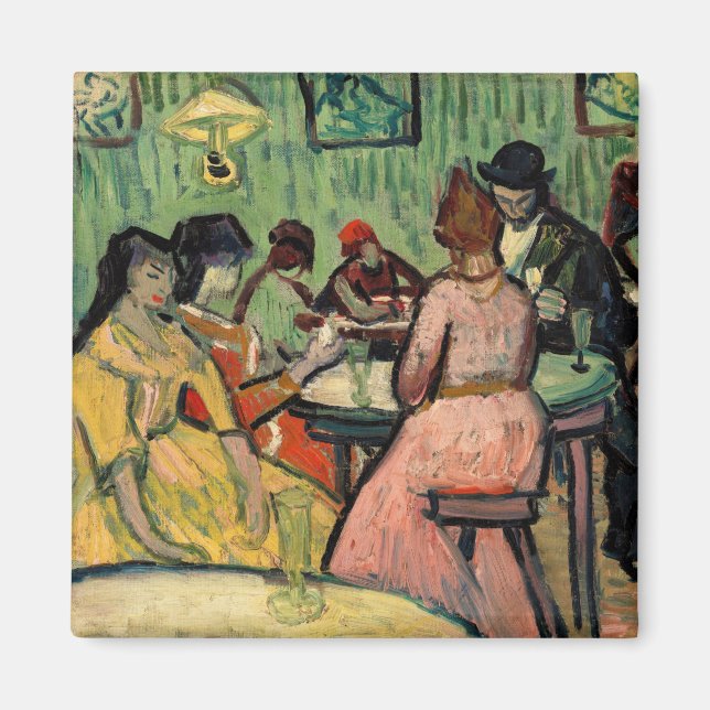 Imán Vincent van Gogh - El burdel (Frente)