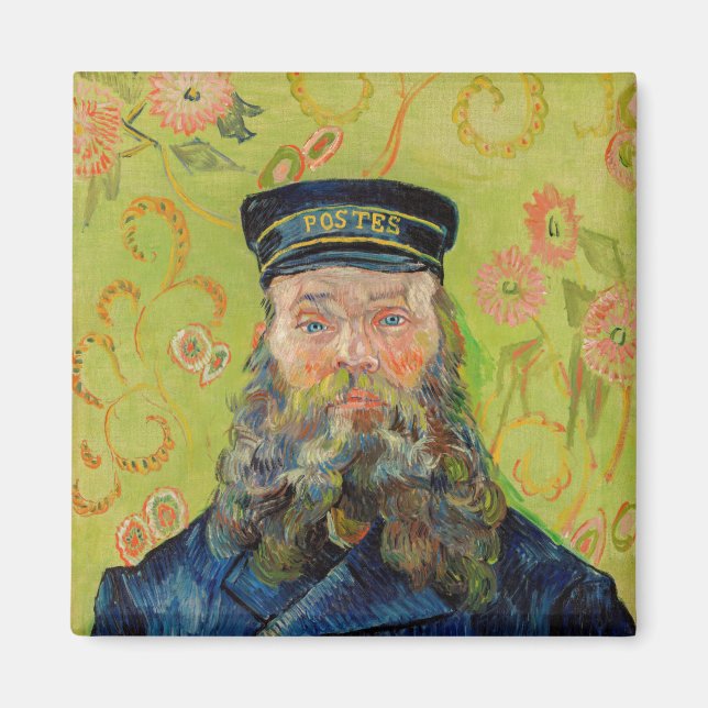 Imán Vincent Van Gogh - El cartero Joseph Roulin (Frente)