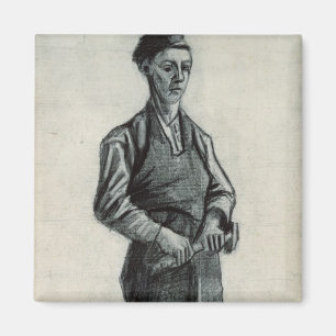 Imán Vincent van Gogh el el herrero joven, 1882