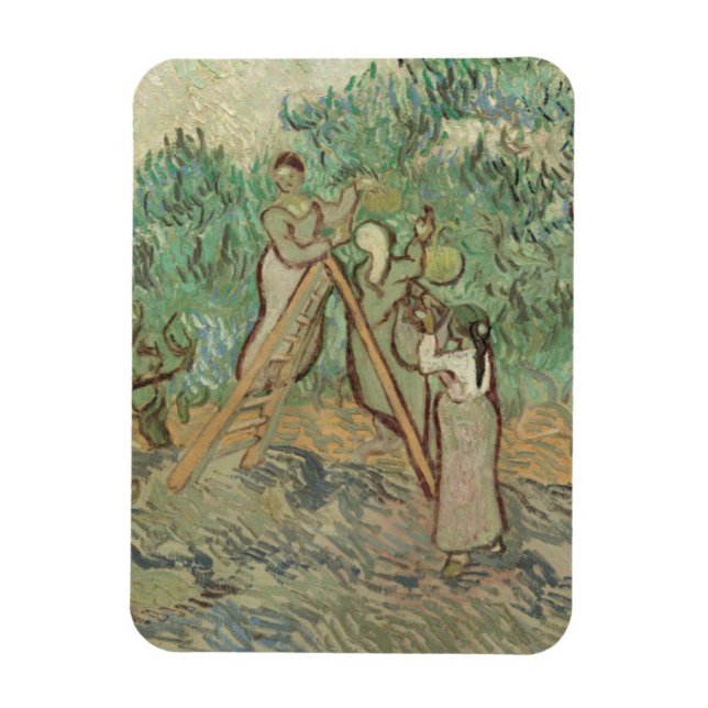 Imán Vincent Van Gogh | El huerto de oliva (Vertical)