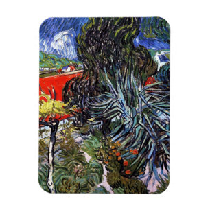 Imán Vincent Van Gogh - El jardín del doctor Gachet en