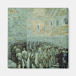 Imán Vincent van Gogh el la yarda del ejercicio