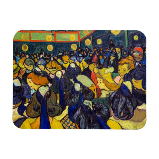 Imán Vincent van Gogh - El salón de baile de Arles (Horizontal)