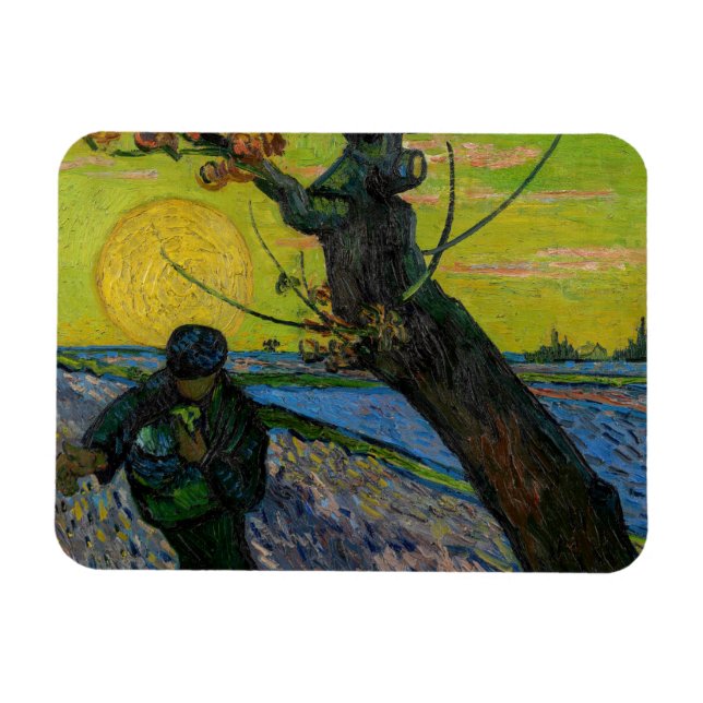 Imán Vincent van Gogh - El sembrador  (Horizontal)