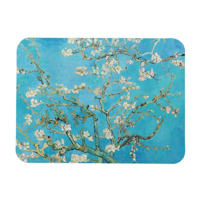Imán Vincent van Gogh - Flor de Almendro (Horizontal)