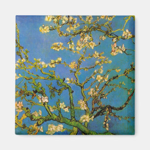 Imán Vincent van Gogh - Floreciente árbol de almendros