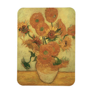 Imán Vincent van Gogh   Girasoles, 1889