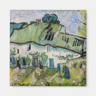 Imán Vincent van Gogh - Granja con Dos Figuras