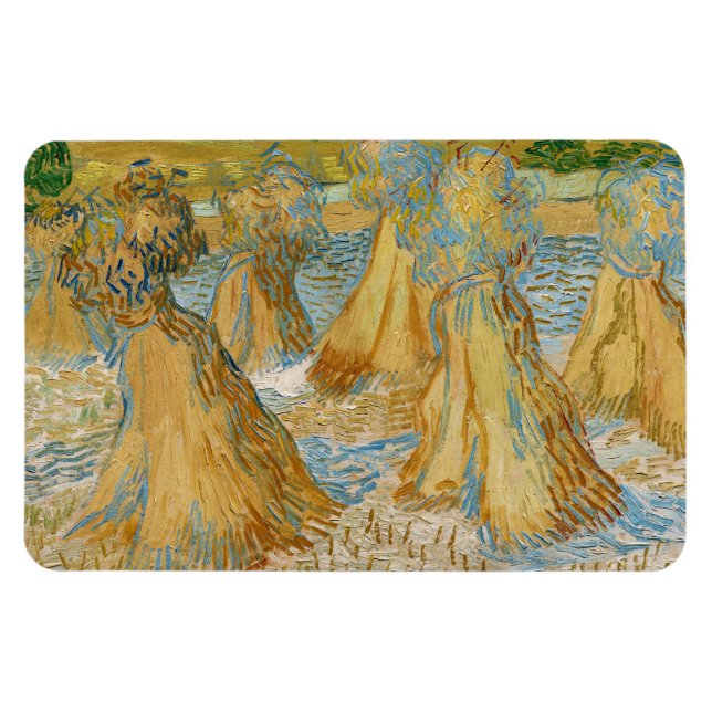 Imán Vincent van Gogh - Hojas de Trigo (Horizontal)