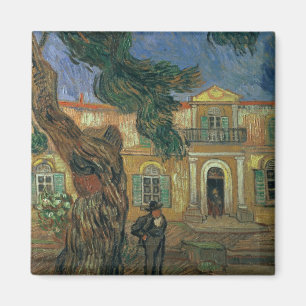 Imán Vincent van Gogh hospital del   San Pablo, St Remy