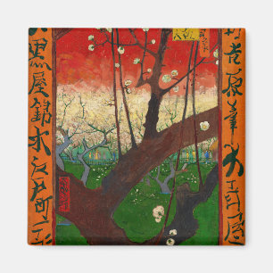 Imán Vincent van Gogh - Huerta de ciruelos en flor