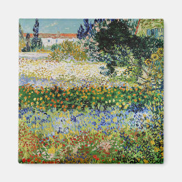 Imán Vincent van Gogh - Jardín de flores