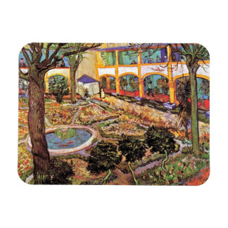 Imán Vincent Van Gogh - Jardín del Hospital en Arlés