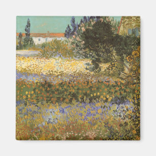 Imán Vincent van Gogh - Jardín Florido